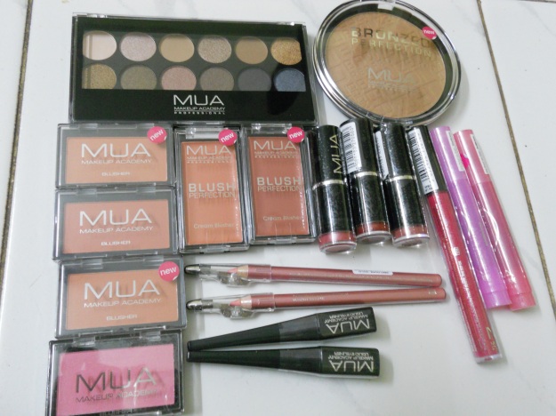 My MUA haul and meeting my blogger friends